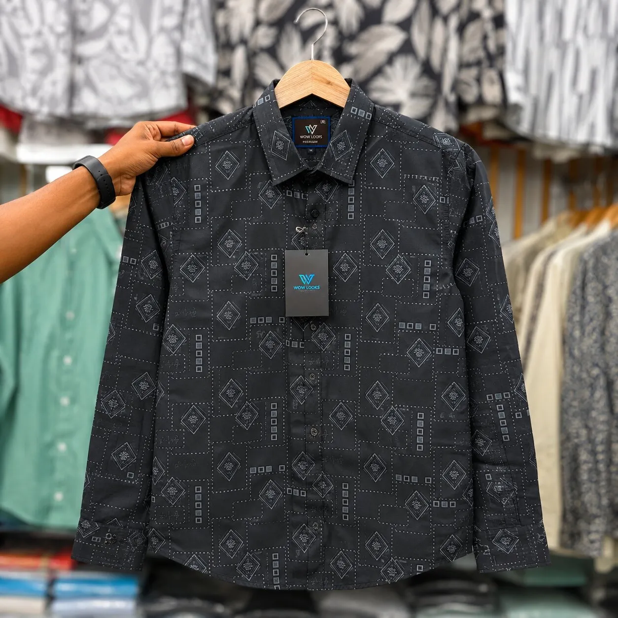 Premium Shirt-Cotton Print