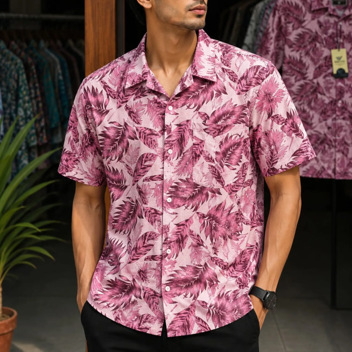 Primium Shirt-Cotton Print