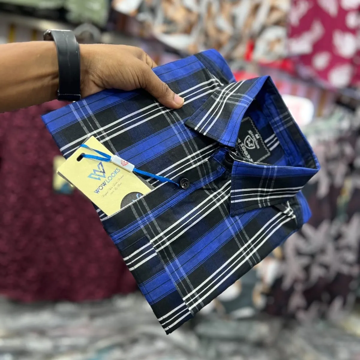Premium Shirt - Garments Check Fabric