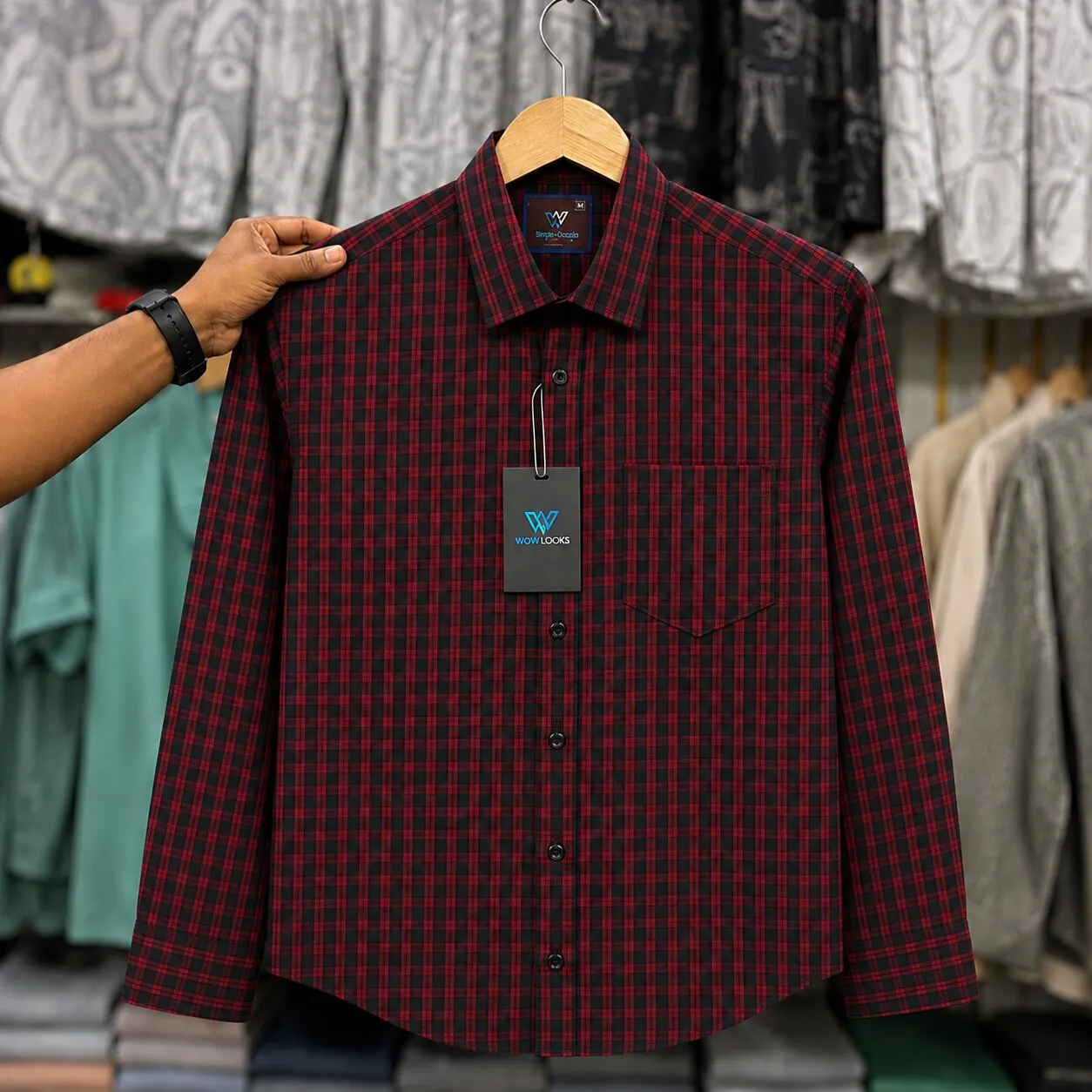 Premium Shirt- Garments Check